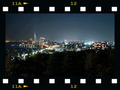 福岡市街夜景の画像