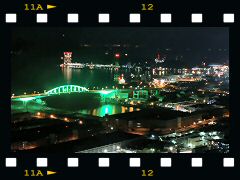 広島市街夜景の画像