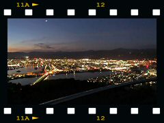 高知市街夜景の画像