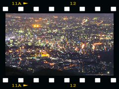 熊本市街夜景の画像