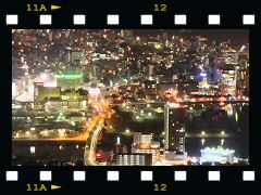 長崎市街夜景の画像