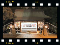 二荒山神社夜景の画像